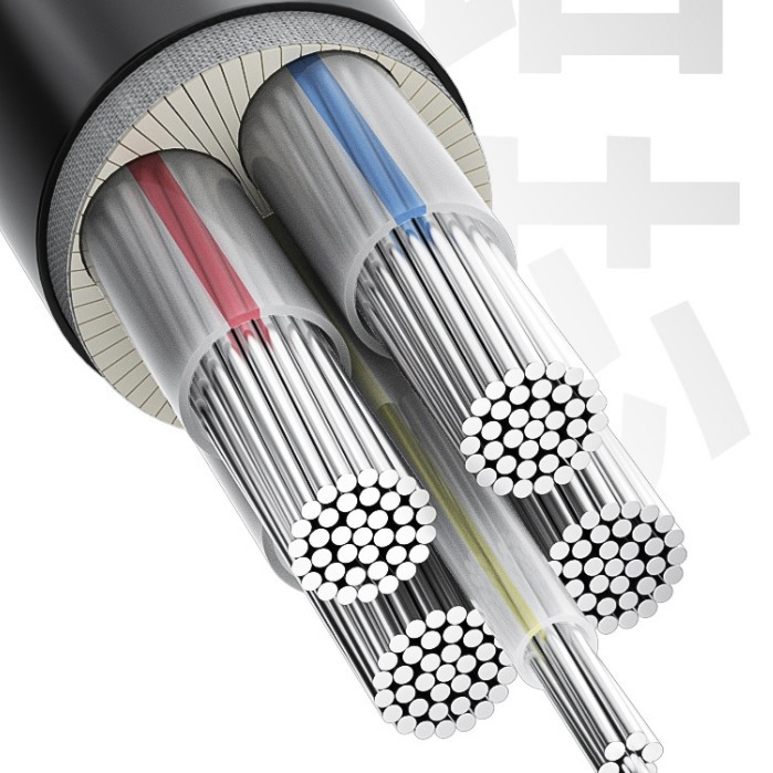 YJLV鋁電纜 國(guó)標(biāo)質(zhì)量鋁電纜 4*120+1*70平方鋁電纜線